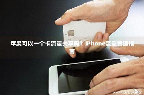 苹果可以一个卡流量共享吗？iPhone流量管理指南-第1张图片-择卡网