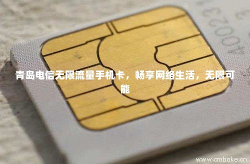 青岛电信无限流量手机卡，畅享网络生活，无限可能