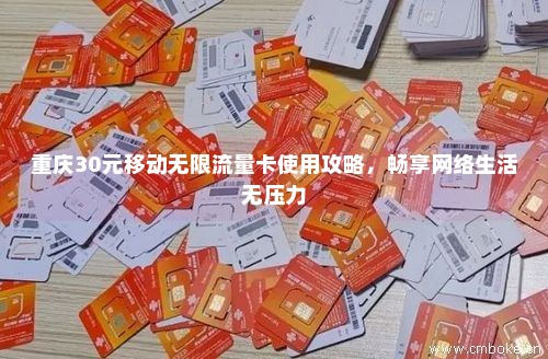 重庆30元移动无限流量卡使用攻略，畅享网络生活无压力