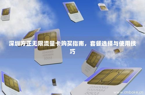 深圳方正无限流量卡购买指南，套餐选择与使用技巧-第1张图片-择卡网
