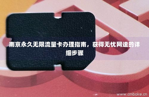 南京永久无限流量卡办理指南，获得无忧网速的详细步骤