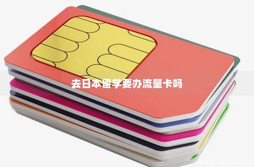 去日本留学要办流量卡吗-第1张图片-择卡网